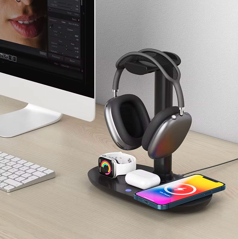 Stand  Wireless Charger 4in1