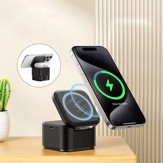 Baseus 2-in-1 wireless charger 15W magnetic stand