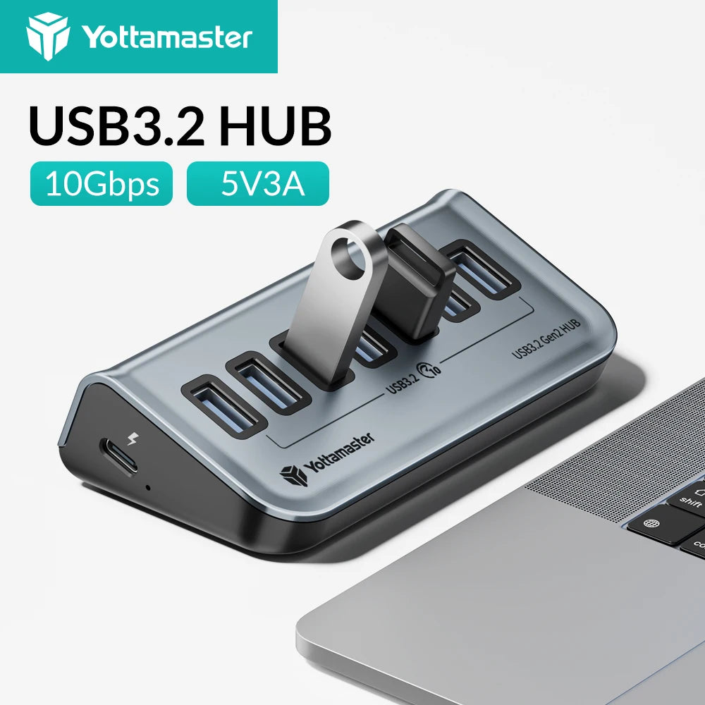 Yottamaster USB-C 3.2 Hub 7 Port